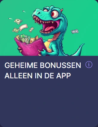 Geheime bonussen exclusief via app activeren