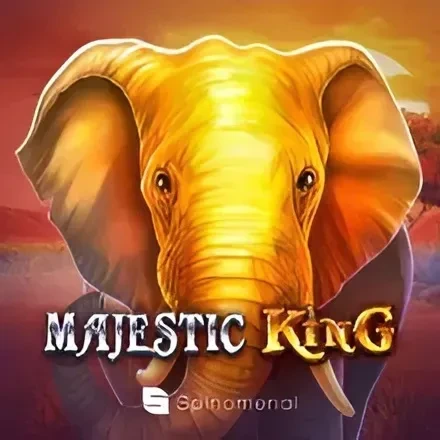 Majestic King slot met gouden olifant